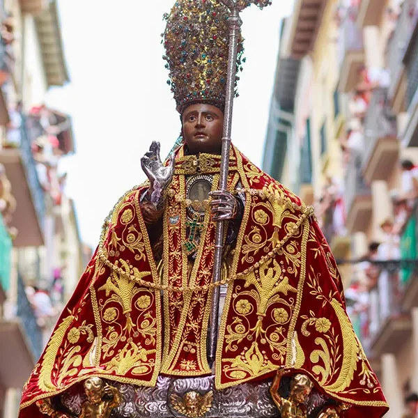 PROCESIÓN DE SAN FERMÍN 2024. Domingo día 7 de julio.
